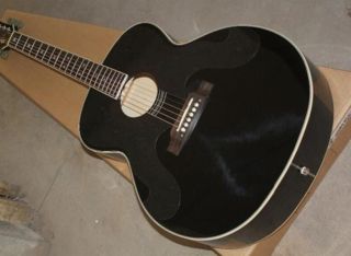 J180 Acoustic Guitar Black Billie Joe
