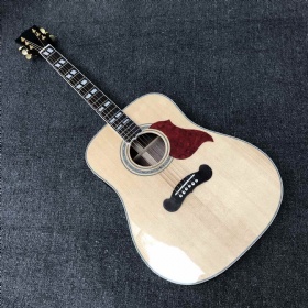 Custom round body songwriter studio deluxe acoustic guitar non-cutaway songwriter deluxe electric acoustic guitar
