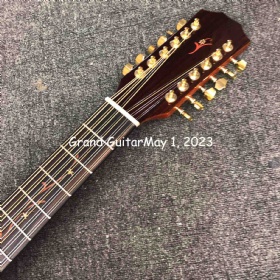 Custom TY 12 Strings KOA Wood Acoustic Guitar