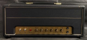 Custom JCM800 Amp head with power switch 120~230v, master volume, gold strips, imported components
