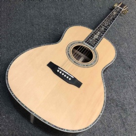 Custom OO28 style 39 inch parlor 47mm nut wide Acoustic Guitar