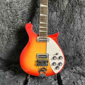 Rickenbacker 600 Electric Guitar Solid Body Cherry Sunburst Color R Tail System Bridge