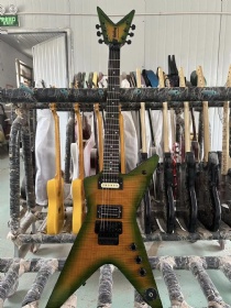 Custom Dean Dimebag Darrell Flamed Maple Top Electric Guitar Accept OEM