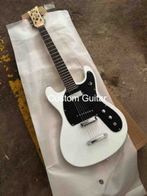 Custom 1990s Mosrite The Ventures Mark II Johnny Ramone Signature White Electric Guitar