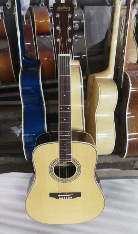 D28 aAcoustic Guitar with Solid Spruce Top Fishman EQ