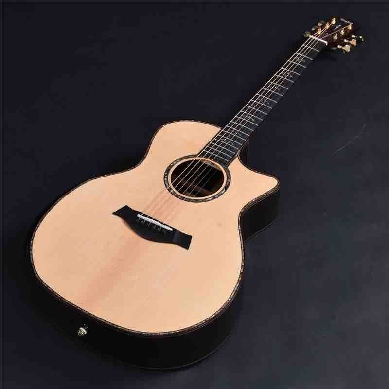 Customized Solid Wood Acoustic Guitar