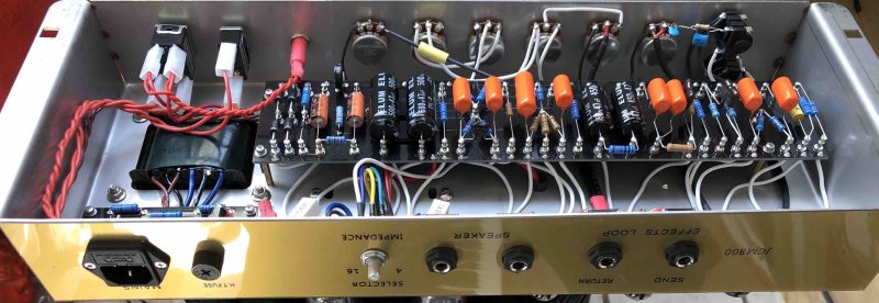 Custom Grand 1959 Plexi 50W 1968 JTM45 JCM800 Point to Point Handwired