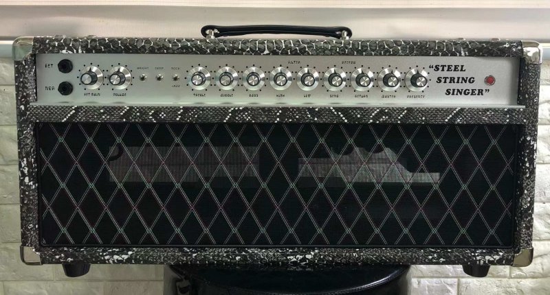 Custom Dumble Style Handwired Guitar Amp D-Style Pedals SSS100 Steel String Singer with FET GAIN VOLUME  TREBLE MIDDLE BASS HIGH LOW SEND RETURN MASTER PRESENCE with Snake Tolex Import