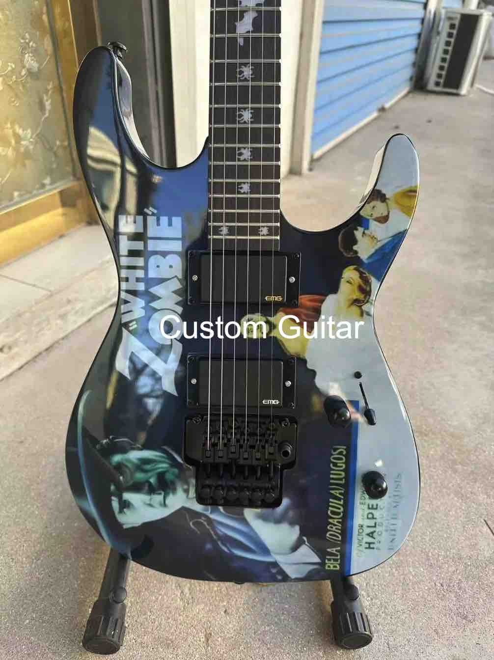 Custom ESP Electric Guitar Rosewood Fingerboard Accept Guitar and Bass OEM