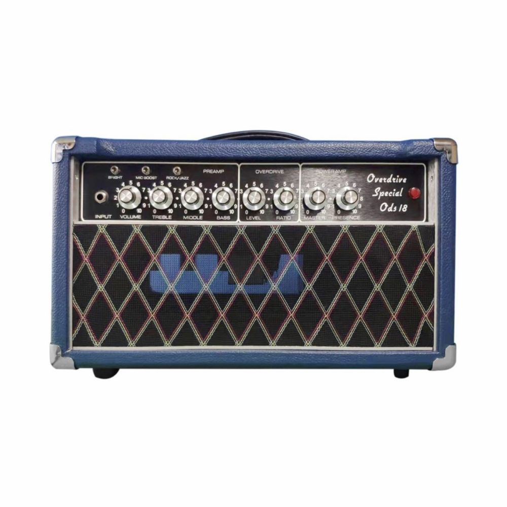 Custom Dumble Tone Overdrive Special 20W in Blue Color Grand Amp Speaker Cabinet Accept Amp OEM
