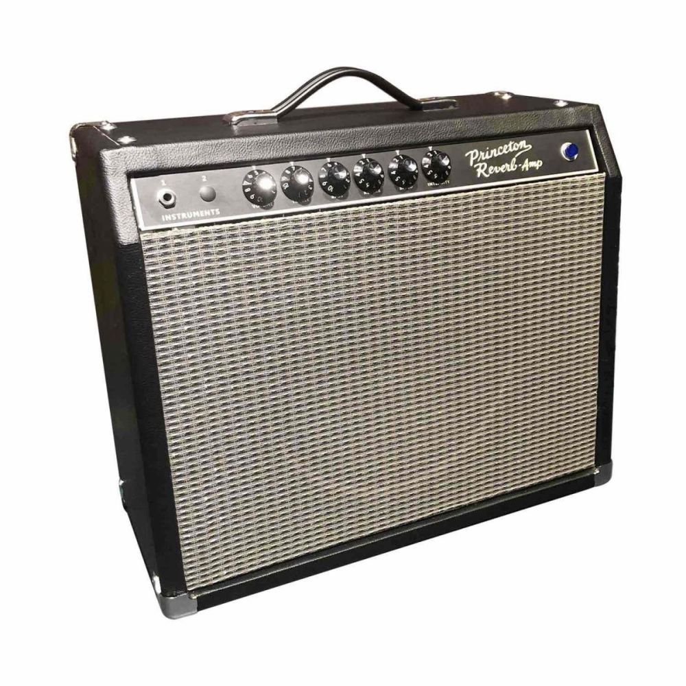 Custom Fender Style Princeton Reverb Tone Combo 22W Grand Amp Speaker Cabinet Accept Amp OEM