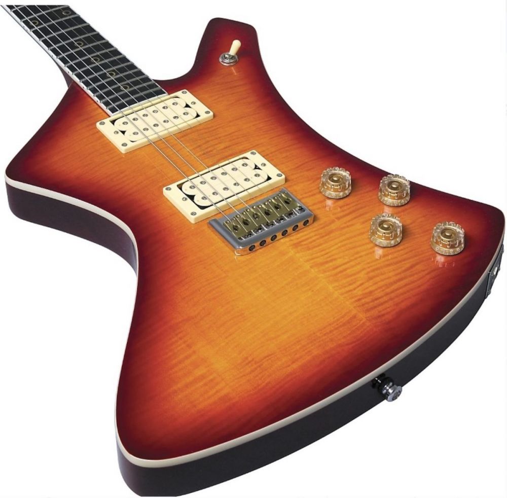 Custom Grand A20 Flamed Top Electric Guitar Honey Burst Accept Guitar Bass OEM