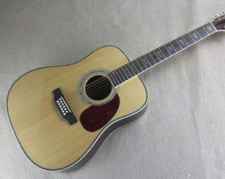 Nature Wood Spruce Top 12 String D45