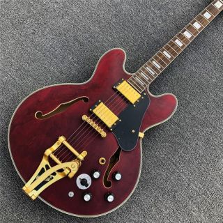 Arch top Semi hollow with Bigsby