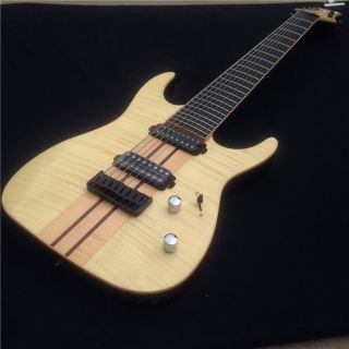 Ash Body and 8 Strings Electric Guitar