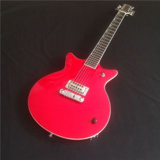 1PCS Pickup Red Electric Guitar with Ebony Fingerboard