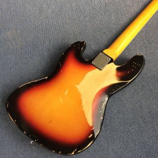 Antique Iron Cover 4 String Bass Guitar