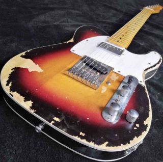 Limited Edition Masterbuilt Andy Summers Tribute 9V initiative to pickup Electric Guitar