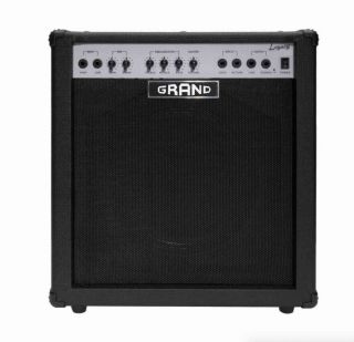 50 Watt Solid State Bass Amplifier Combo in Black