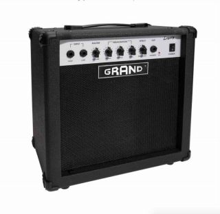 25W Solid State Bass Amplifier Combo in Black