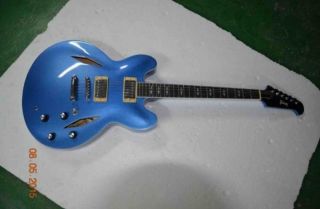 Custom Dave Grohl DG 335 Pelham Blue Jazz Guitar