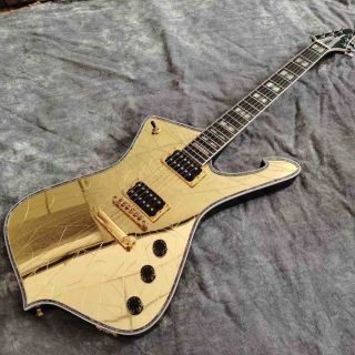 Custom Gold Mirror Top Electric Guitar
