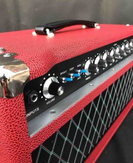 Custom Grand AMP D-Style Pedals SSS100 Steel String Singer Amplifier 100W with Volume, Treble, Middle, Bass, High, Low, Send, Return, Master Control