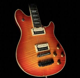 Custom Flamed Maple Top Vintage Cherry Burst Evhh Wolfgang Relic Electric Guitar