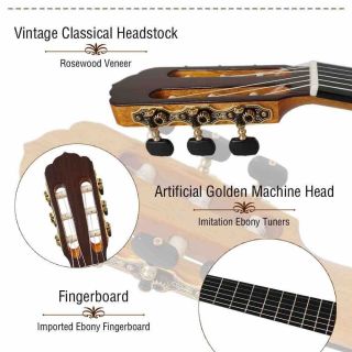 Custom Grand Master Level lattic bracing Classical Guitar Solid Flame Maple Back Side Ebony Fingerboard