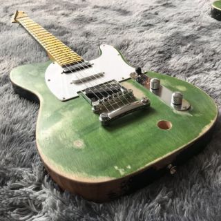 Grand Custom Status Quo Electric Guitar in Green
