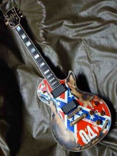 Custom Grand Electric Guitar One Piece Body Aged Relic Guitar