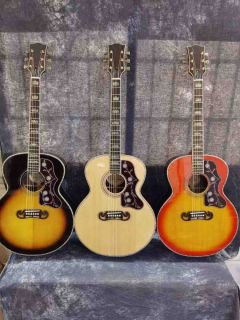 Custom J200 Acoustic Guitar in Kinds Colors