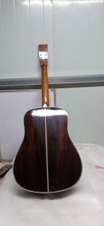 Custom AAAAA All Solid Spruce Wood D45 Model Acoustic Guitar