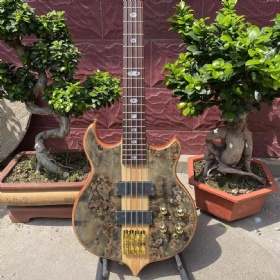 Custom Burst Maple 4 5 6 Strings Electric Bass Alembic Style Bass