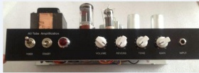 Custom Tube Amp Head 5W with Loop and Spring Reverb Black Tweed Colors