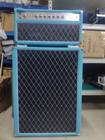 Custom DUMBLE Tone Overdrive Amplifier Blue Tolex Grand Amp