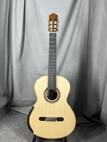 Custom Yulong Guo Handmade Double Top AAAAA Solid Wood Classical Guitar Nomex Double Top Classic Guitar