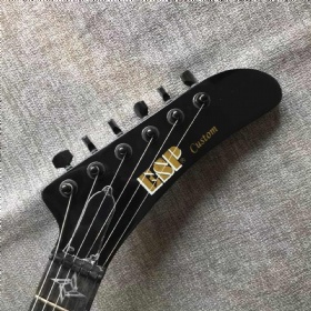 Custom JH2 Signature James Hetfield Model Metallica ESP Explorer Black Electric Guitar