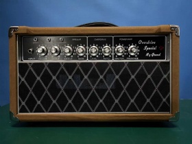 Custom Dumble ODS 20W Clone Grand Amplifier Head with Brown Tolex Vox Grill Cloth JJ Tubes