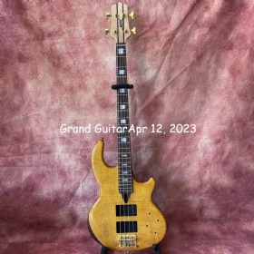 Custom WAL Style 4 5 6 Strings Neck Through Body Electric Bass Guitar