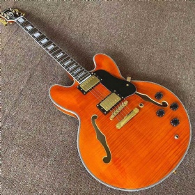 Custom Jazz Electric Guitar Semi-hollow Body in Kinds Color