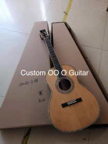 OOO42 Acoustic Guitar with Life Tree Inlay Abalone Binding
