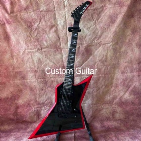 Custom Grand Hamer Scepter Pointy Bow Tie Electric Guitar 1986 Black Red Color Richie Sambora (Bon Jovi)