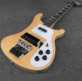 Custom Ricken Style 4003 Natural Color Electric Bass Guitar