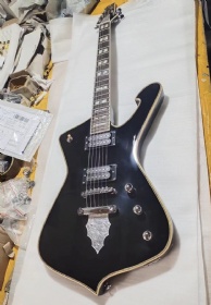 Custom Black Beauty Ibanez Style Electric Guitar, Rose Wood Fingerboard