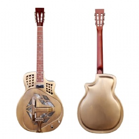 Custom Dobro Wholesale Quality Stringed Musical Instruments Tricone Resonator Guitar Parlor