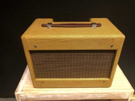 Custom Fender Clone 5F1A 57' Champ Tweed Handwired Amplifier Head, Grand Amp OEM