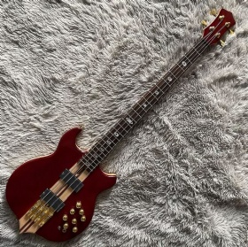 Custom MK Alembic Type Stanley Clarke Bass Guitar 4 Strings Electric Bass Neck Thru Body H-H Pickups