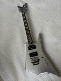 Special Body Metallic Silver Painting Washburn Dean Style Left Handed or Right Handed Electric Guitar, Accept Guitar OEM