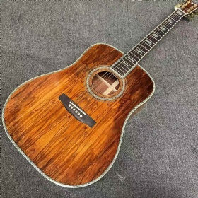 Custom Martin Style Maple Wood 41 Inch D Type Acoustic Guitar Rottenwood Dreadnought Guitar, Customized Logo on Headstock